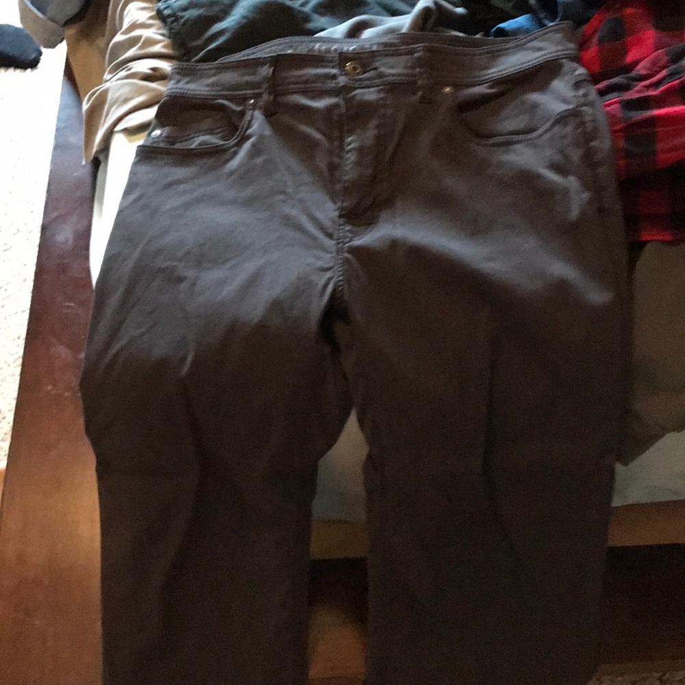 Charcoal prana pants